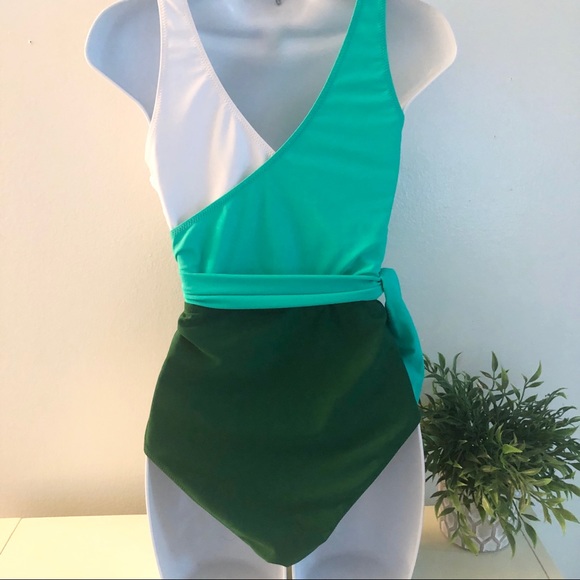 CUPSHE Color block One Piece - Picture 10 of 14